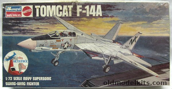 Monogram 1/72 Grumman F-14A Tomcat - VF-83 USS Constellation, 5992-0225 plastic model kit